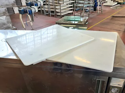 2 piani appoggio in teflon usati