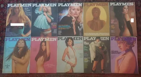 Lotto 10 Playmen N.Cassini