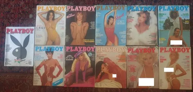 Lotto 11 Playboy Italia Antonelli Belli Di Lazzaro Welch