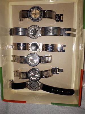 6 orologi collezione moda Metal nuovi