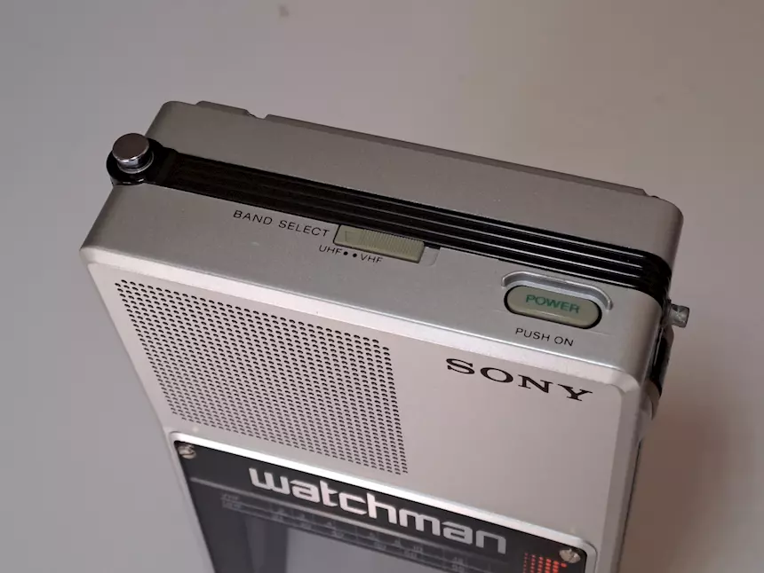 Foto 4 Sony Watchman FD-40E mini TV CRT da collezione, come nuovo