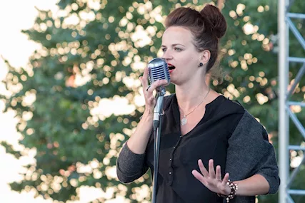 Cantante lirica a Lavagna