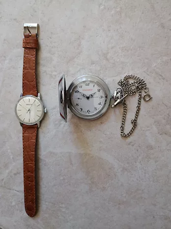 Orologi vintage Russi PAKETA BOKTOC e KRASNIC da collezione