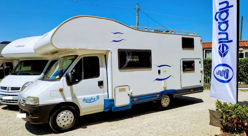 Camper Sea Dinghy 5 Fiat 2.8 JTD 7 posti Anno 2005 Km 59076, cambio manuale