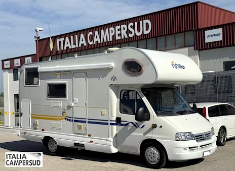 Camper Miller Illinois Mansardato Fiat Ducato Del 2002