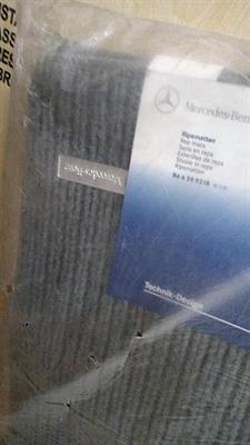 Tappetini Mercedes W210 B66359218, colore grigio - Foto 3