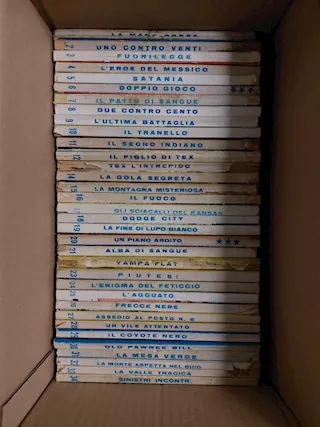 Tex originali dal n.1 al n.300