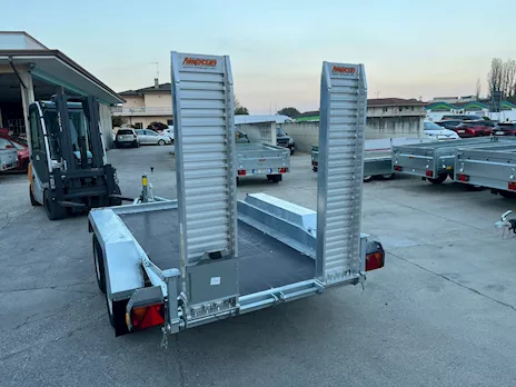 Rimorchio zincato uso professionale 3500 kg