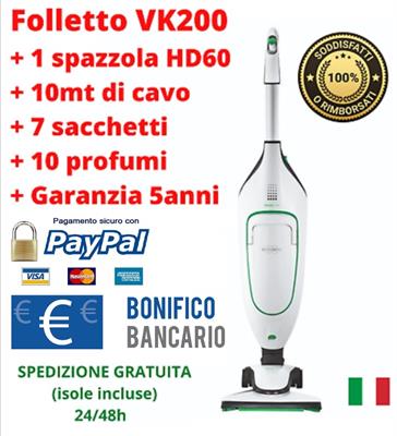 Folletto VK 200 nuovo
