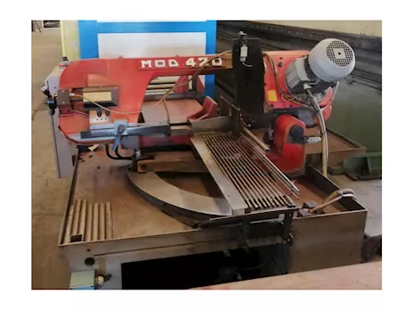 Segatrice a nastro automatica Bianco Mod. 420 A CNC
