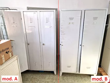 Armadietto per spogliatoi usato
