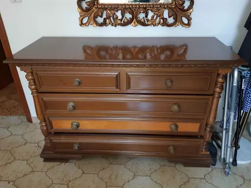 Camera da letto stile 800 toscano