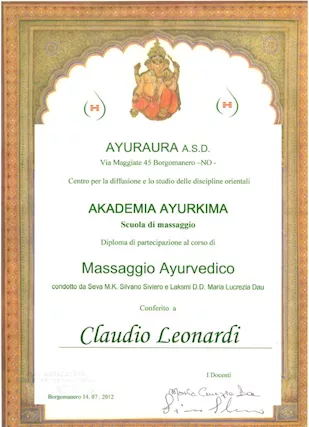 Massaggio olistico