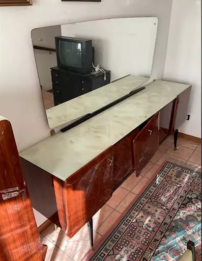 Mobile Buffet Anni 50 con specchio