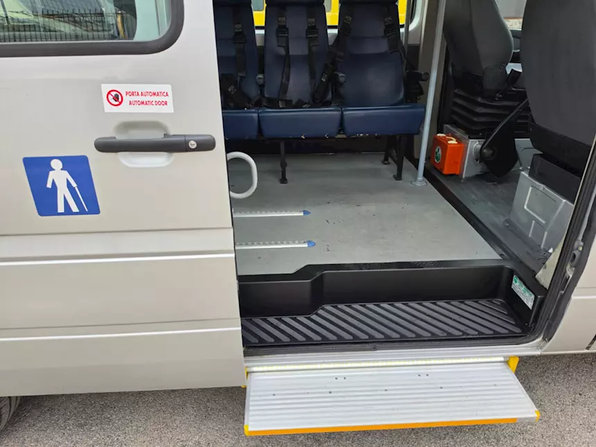 Foto 4Mercedes Sprinter 311 - 9 Posti Trasporto Disabili, unico proprietario