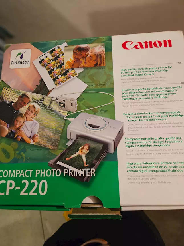 Stampante CP-220 CANON - Photo Printer - NUOVA