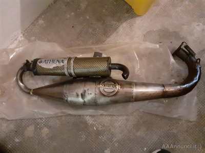 Marmitta Athena racing per Piaggio