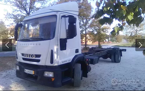 Eurocargo 120e18 anno 2013 Euro 5B a telaio