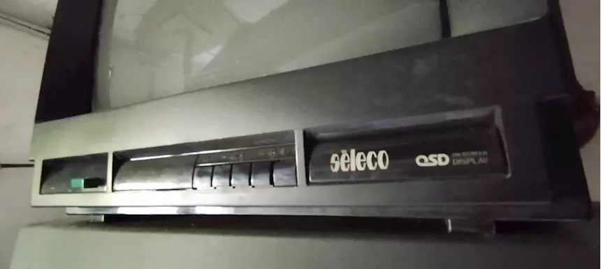 Televisore della storica ditta SELECO anni 1980