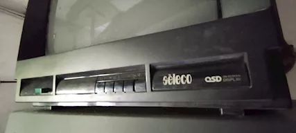 Televisore della storica ditta SELECO anni 1980