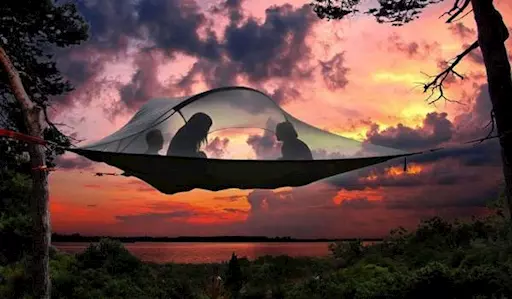 Tentsile Stingray tenda sospesa 3 posti da campeggio
