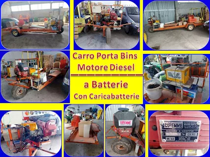 Carro Semovente Porta Bins Diesel ed Elettrico