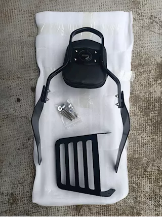 Schienale portapacchi moto Kawasaki Eliminator 500, come nuovo - Foto 6