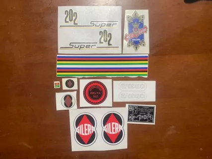GILERA 202 SUPER KIT ADESIVI - Anteprima 1