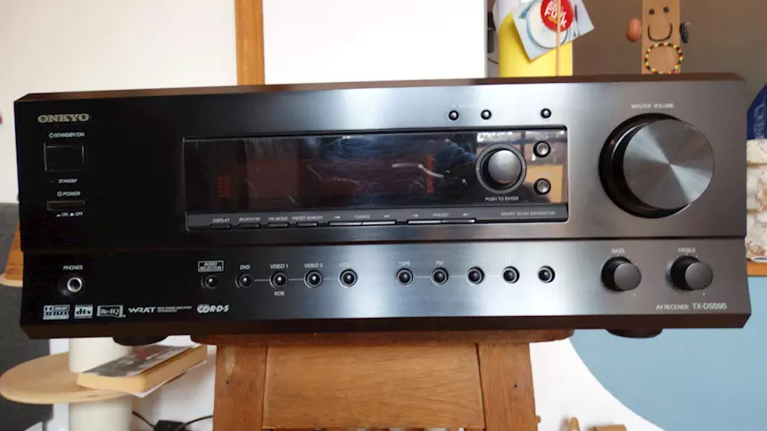 Onkyo Home Theatre sintoamplificatore Hi-Fi, colore nero