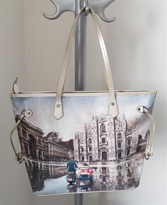 Borsa a spalla Ynot motivo Milano