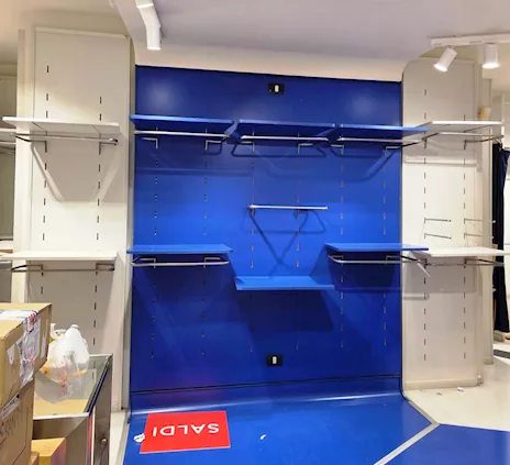 Arredo bianco e blu 8765