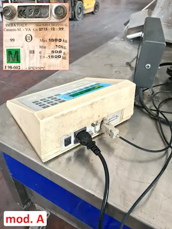 Display per celle di carico usati, marca IMBA, mod. Omega - Anteprima 3