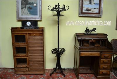 Attaccapanni da terra con portaombrelli stile thonet