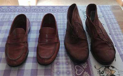 Numero 41, 2 paia di Scarpe da uomo, colore marrone, marca Trapper - Foto 2