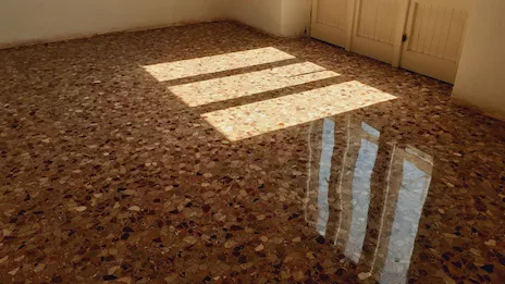 Arrotatura lucidatura pavimenti graniglia di marmo
