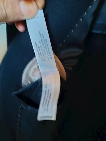 Blazer/giacca uomo, taglia 52, colore navy - Foto 4