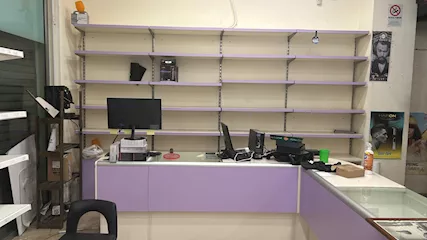Banco Modulare con Vetrina 35412, colore delicato, in legno - Foto 3