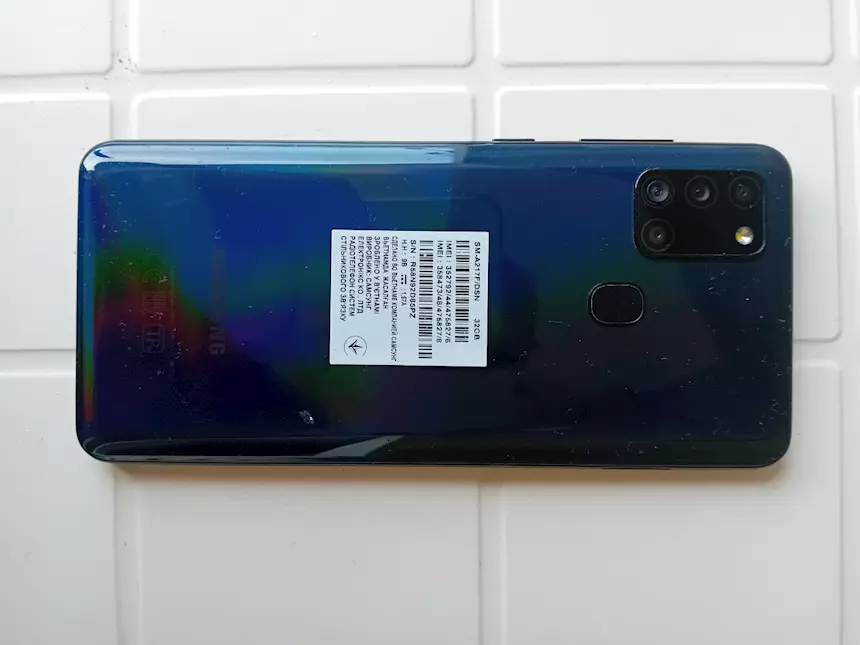 Samsung A21s, Sbloccato, 32GB, con custodia