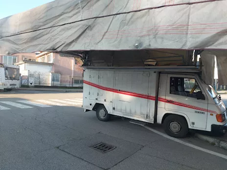 Furgone attrezzato per mercati + giri mercati inclusi