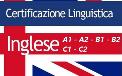 CERTIFICAZIONI DI LINGUA INGLESE A1-A2-B1-B2-C1-C2