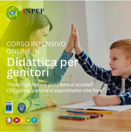 Corso Online Didattica per Genitori, Tutor, Educatori