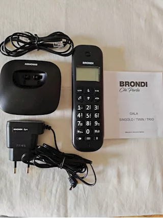 Cordless digital Brondi GALA