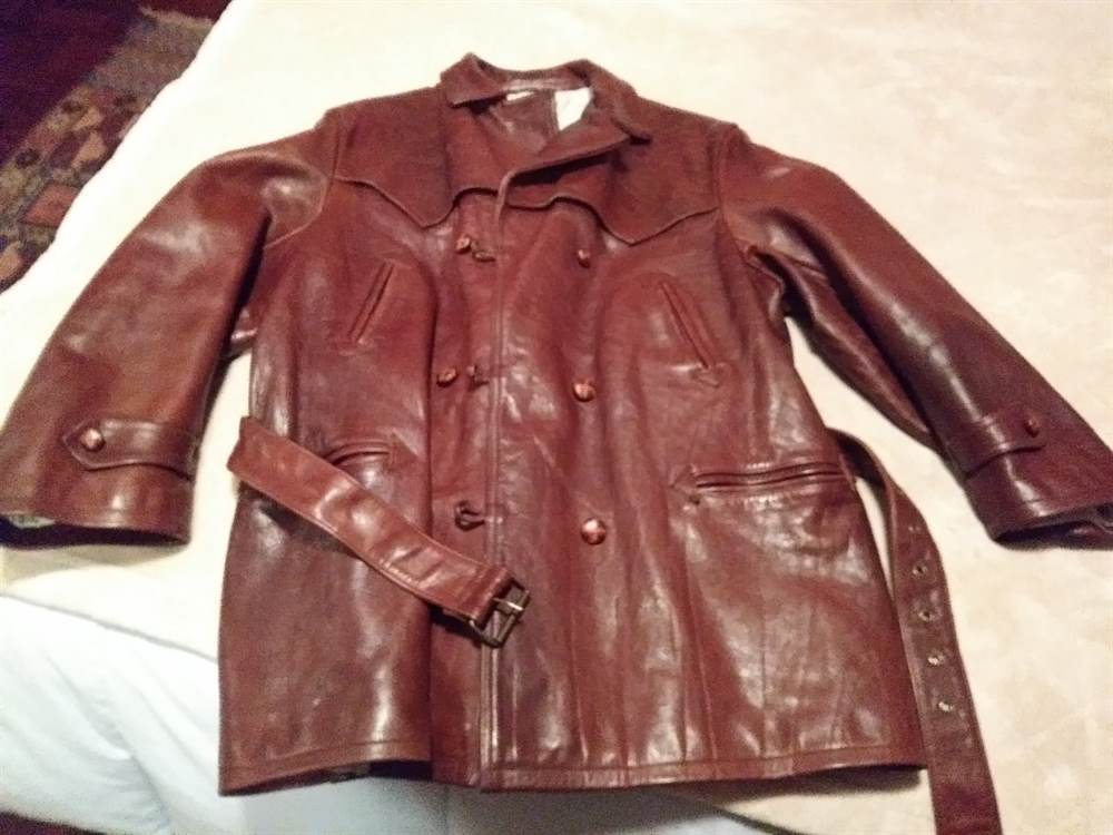 Giacca uomo pelle, taglia xl