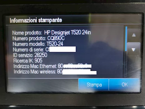 PLOTTER HP DesignJet T520, in ottime condizioni - Anteprima 5