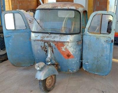 Ape Piaggio a faro sul parafango disponibile