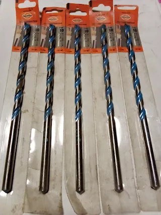 5 punte diametro 10 mm lunghezza 250 mm