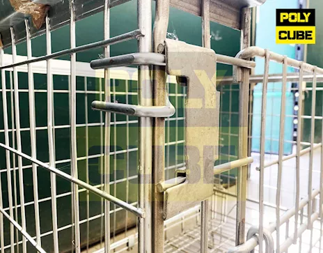Ceste zincate ripiegabili usate - Foto 6