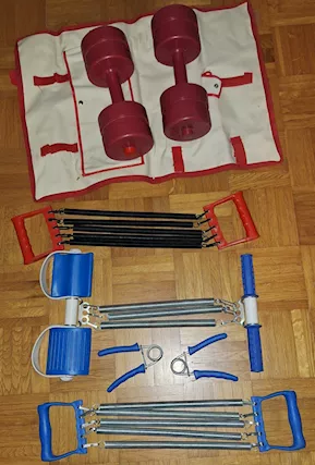 Attrezzi vari palestra