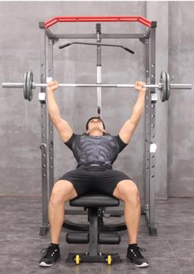 Stazione Multipower con Lat Machine, Pulley, Rings Rack 192 Attrezzi Bodybuilding - Foto 6