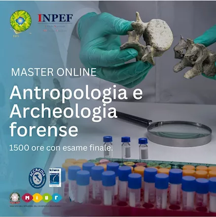Master in Antropologia e Archeologia Forense
